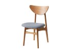【スウィッチ/SWITCH / GOODS】のKarl dining chair / カール ダイニングチェア 張地:F-26 NC グレー、フレーム:ミディアムブラウン|ID: prp329100004967552 ipo3291000000037259992