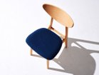 【スウィッチ/SWITCH / GOODS】のKarl dining chair / カール ダイニングチェア 張地:F-38 ヘリンボーン ネイビー(Sシリーズ)、フレーム:ミディアムブラウン|ID: prp329100004967552 ipo3291000000037260008