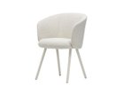 【ヴィトラ/Vitra / GOODS】のMikado Armchair / ミカド アームチェア 4レッグベース(アルミ) 張地:ヌビア 01 アイボリー / パール(ファブリック F100)、脚部:チョーク|ID: prp329100004967611 ipo3291000000037260225