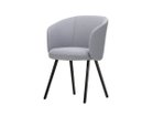 【ヴィトラ/Vitra / GOODS】のMikado Armchair / ミカド アームチェア 4レッグベース(アルミ) 張地:チェント 06 ライトラベンダー(ファブリック F120)、脚部:ベーシックダーク|ID: prp329100004967611 ipo3291000000037260230