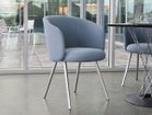 【ヴィトラ/Vitra / GOODS】のMikado Armchair / ミカド アームチェア 4レッグベース(アルミ) 張地:ボロ 51 アイスブルー(ファブリック F60)、脚部:ポリッシュ仕上|ID: prp329100004967611 ipo3291000000037260231