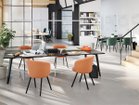 【ヴィトラ/Vitra / GOODS】のMikado Armchair / ミカド アームチェア 4レッグベース(アルミ) 張地:手前 / チェント 04 ダークオークル(ファブリック F120)、奥 / チェント 09 マ|ID: prp329100004967611 ipo3291000000037260239