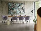 【ヴィトラ/Vitra / GOODS】のMikado Armchair / ミカド アームチェア 4レッグベース(アルミ) 張地:チェント 06 ライトラベンダー(ファブリック F120)、脚部:ベーシックダーク|ID: prp329100004967611 ipo3291000000037260241