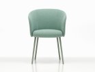 【ヴィトラ/Vitra / GOODS】のMikado Armchair / ミカド アームチェア 4レッグベース(アルミ) 張地:デュメ 27 ペールブルー / エメラルド(ファブリック F80)、脚部:ミント|ID: prp329100004967611 ipo3291000000037260246