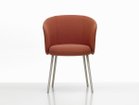 【ヴィトラ/Vitra / GOODS】のMikado Armchair / ミカド アームチェア 4レッグベース(アルミ) 張地:クレド 23 ペールローズ / ダークオレンジ(ファブリック F120)、脚部:チョーク|ID: prp329100004967611 ipo3291000000037260247
