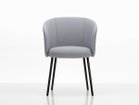 【ヴィトラ/Vitra / GOODS】のMikado Armchair / ミカド アームチェア 4レッグベース(アルミ) 張地:チェント 06 ライトラベンダー(ファブリック F120)、脚部:ベーシックダーク|ID: prp329100004967611 ipo3291000000037260249