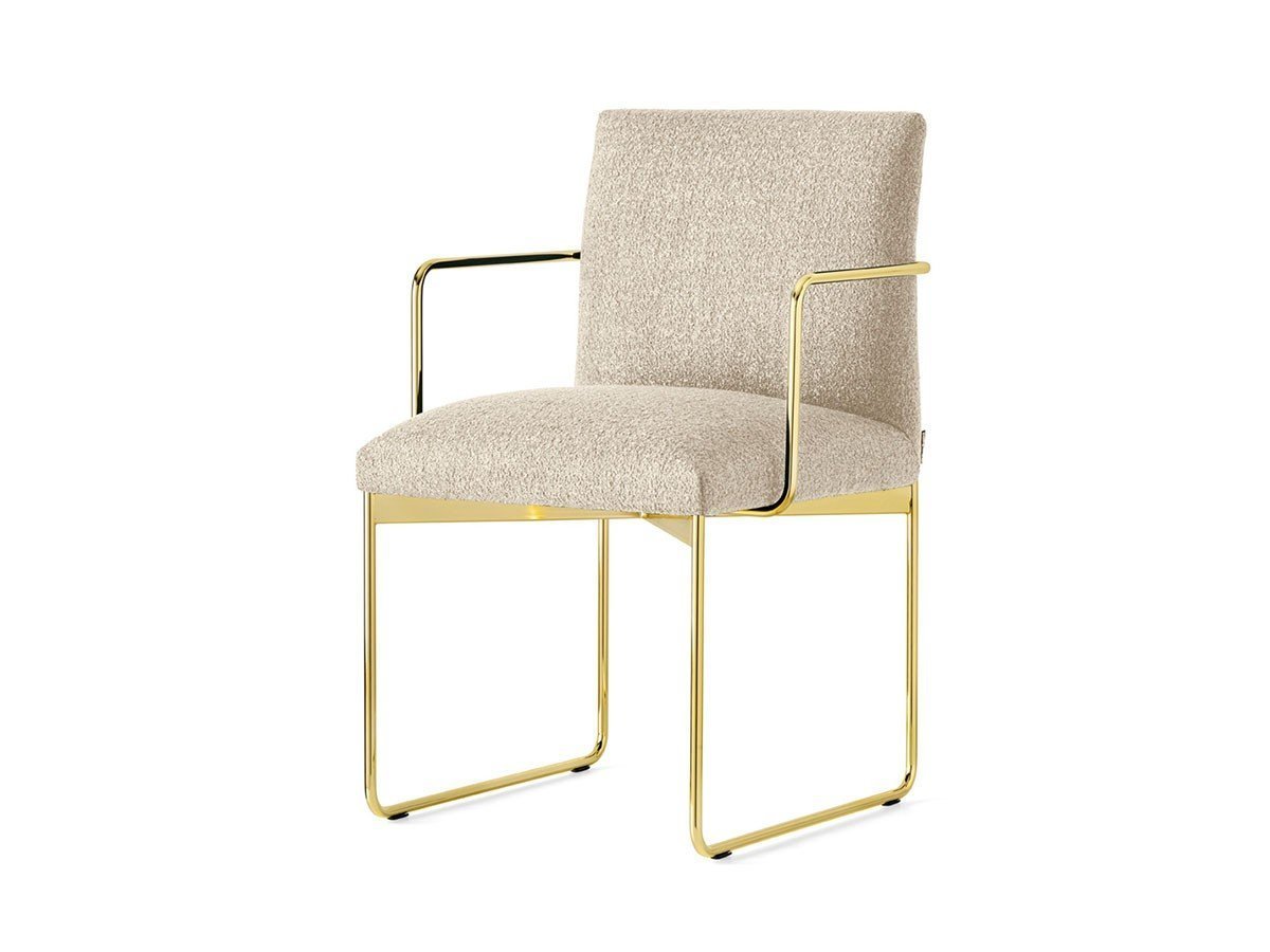 【カリガリス/Calligaris / GOODS】のGALA / ガラ CS/1867 インテリア・キッズ・メンズ・レディースファッション・服の通販 founy(ファウニー) 　送料無料　Free Shipping　おすすめ　Recommended / Our Picks　アクセサリー　Fashion Accessories　エレガント 上品　Elegant　クッション　Cushion, Throw Pillow　フレーム　Frame, Outline　モダン　Modern, Contemporary　ホーム・キャンプ・アウトドア・お取り寄せ　Home Living / Home & Lifestyle / Camping Gear / Outdoor Camping　家具・インテリア　Home Furniture & Interior. Stylish & Functional Living Spaces　チェア・椅子　Seating & Chairs　ダイニングチェア・木製チェア　Dining Chairs　シートSQM クリーム、フレームP175 ブラス|ID: prp329100004967636 ipo3291000000037260347