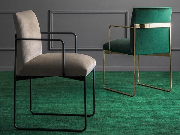 【カリガリス/Calligaris / GOODS】のGALA / ガラ CS/1867 インテリア・キッズ・メンズ・レディースファッション・服の通販 founy(ファウニー) 　送料無料　Free Shipping　おすすめ　Recommended / Our Picks　アクセサリー　Fashion Accessories　エレガント 上品　Elegant　クッション　Cushion, Throw Pillow　フレーム　Frame, Outline　モダン　Modern, Contemporary　ホーム・キャンプ・アウトドア・お取り寄せ　Home Living / Home & Lifestyle / Camping Gear / Outdoor Camping　家具・インテリア　Home Furniture & Interior. Stylish & Functional Living Spaces　チェア・椅子　Seating & Chairs　ダイニングチェア・木製チェア　Dining Chairs　[左]シートS0F サンド、フレームP15 マットブラック[右]シートS0H フォレ|ID: prp329100004967636 ipo3291000000037260353