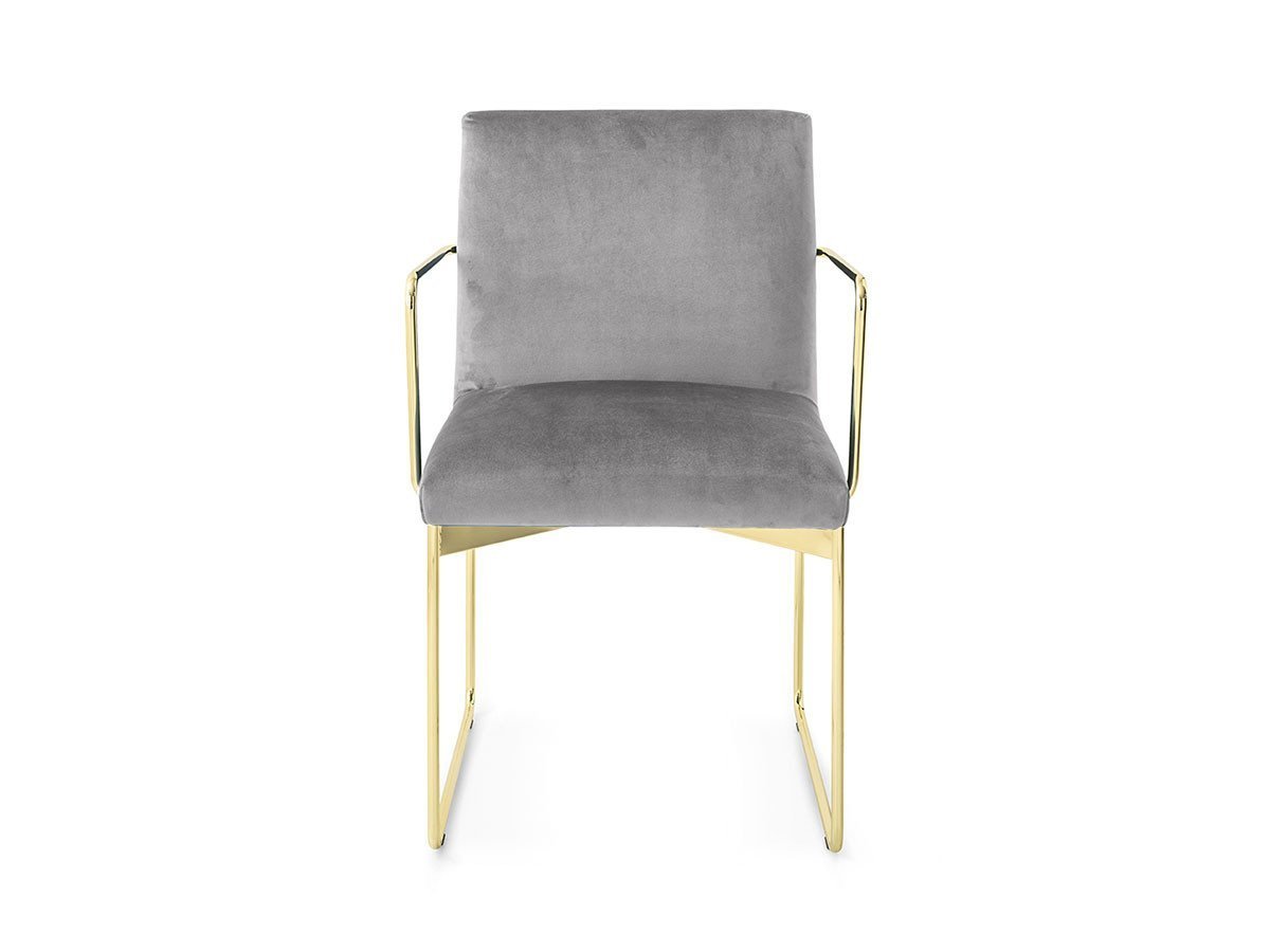 【カリガリス/Calligaris / GOODS】のGALA / ガラ CS/1867 インテリア・キッズ・メンズ・レディースファッション・服の通販 founy(ファウニー) 　送料無料　Free Shipping　おすすめ　Recommended / Our Picks　アクセサリー　Fashion Accessories　エレガント 上品　Elegant　クッション　Cushion, Throw Pillow　フレーム　Frame, Outline　モダン　Modern, Contemporary　ホーム・キャンプ・アウトドア・お取り寄せ　Home Living / Home & Lifestyle / Camping Gear / Outdoor Camping　家具・インテリア　Home Furniture & Interior. Stylish & Functional Living Spaces　チェア・椅子　Seating & Chairs　ダイニングチェア・木製チェア　Dining Chairs　シートS0L アッシュグレイ、フレームP175 ブラス|ID: prp329100004967636 ipo3291000000037260362