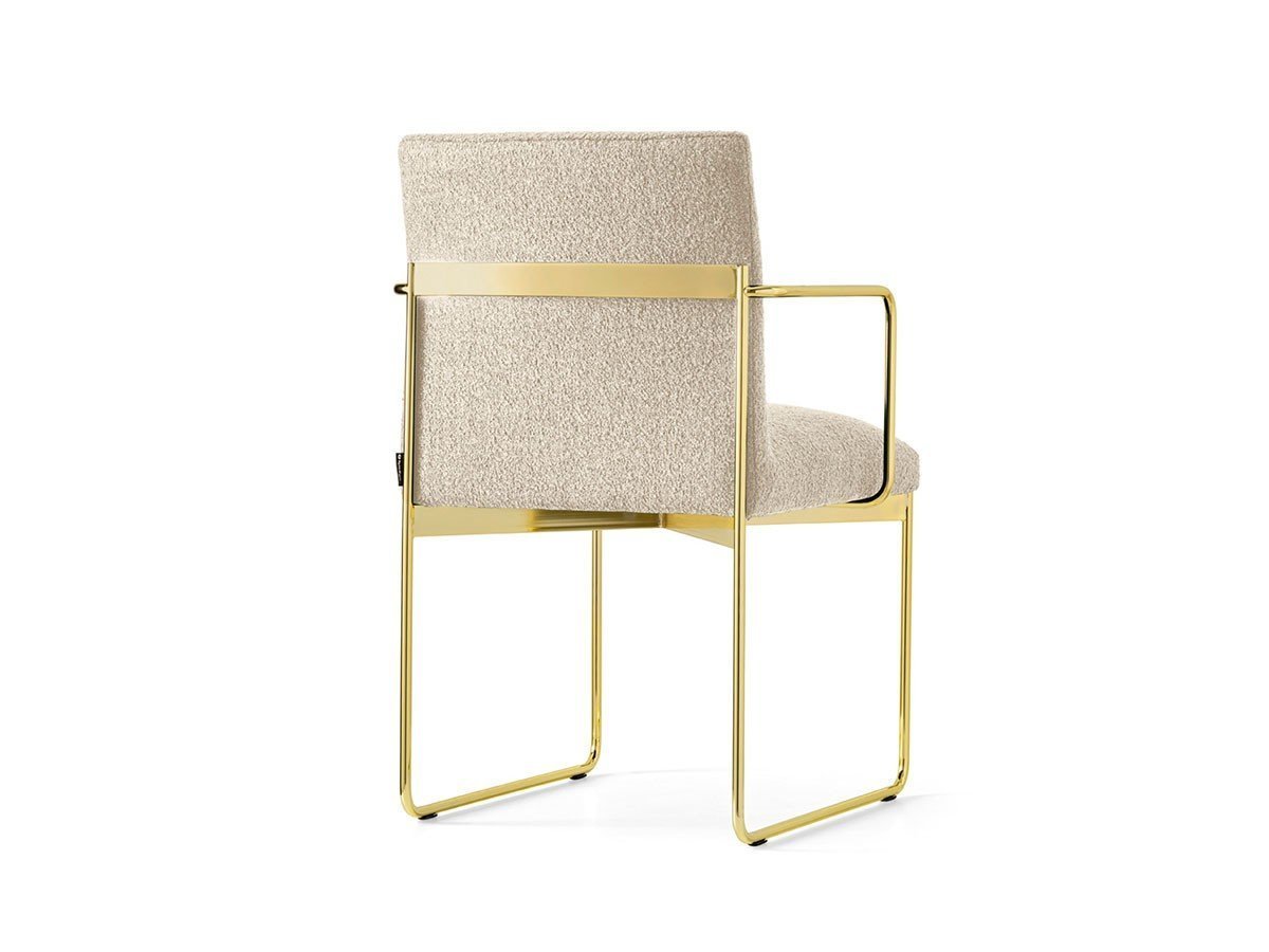 【カリガリス/Calligaris / GOODS】のGALA / ガラ CS/1867 インテリア・キッズ・メンズ・レディースファッション・服の通販 founy(ファウニー) 　送料無料　Free Shipping　おすすめ　Recommended / Our Picks　アクセサリー　Fashion Accessories　エレガント 上品　Elegant　クッション　Cushion, Throw Pillow　フレーム　Frame, Outline　モダン　Modern, Contemporary　ホーム・キャンプ・アウトドア・お取り寄せ　Home Living / Home & Lifestyle / Camping Gear / Outdoor Camping　家具・インテリア　Home Furniture & Interior. Stylish & Functional Living Spaces　チェア・椅子　Seating & Chairs　ダイニングチェア・木製チェア　Dining Chairs　シートSQM クリーム、フレームP175 ブラス|ID: prp329100004967636 ipo3291000000037260364
