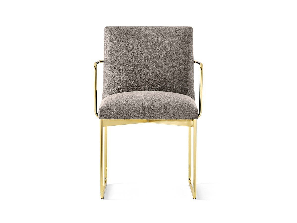 【カリガリス/Calligaris / GOODS】のGALA / ガラ CS/1867 インテリア・キッズ・メンズ・レディースファッション・服の通販 founy(ファウニー) 　送料無料　Free Shipping　おすすめ　Recommended / Our Picks　アクセサリー　Fashion Accessories　エレガント 上品　Elegant　クッション　Cushion, Throw Pillow　フレーム　Frame, Outline　モダン　Modern, Contemporary　ホーム・キャンプ・アウトドア・お取り寄せ　Home Living / Home & Lifestyle / Camping Gear / Outdoor Camping　家具・インテリア　Home Furniture & Interior. Stylish & Functional Living Spaces　チェア・椅子　Seating & Chairs　ダイニングチェア・木製チェア　Dining Chairs　シートSQR トープ、フレームP175 ブラス|ID: prp329100004967636 ipo3291000000037260366