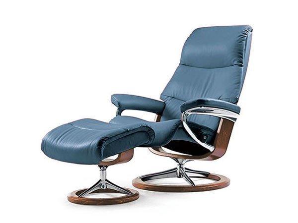 【ストレスレス/Stressless / GOODS】のStressless View Signature / ストレスレス ビュー シグニチャー インテリア・キッズ・メンズ・レディースファッション・服の通販 founy(ファウニー) 　ウッド　Wooden Design　エレガント 上品　Elegant　クッション　Cushion, Throw Pillow　シンプル　Simple, Minimal　スタイリッシュ　Stylish, Fashionable　スプリング　Spring, Spring Collection　フィット　Fit, Slim Fit　フレーム　Frame, Outline　冬　Winter / This Winter　おすすめ　Recommended / Our Picks　ホーム・キャンプ・アウトドア・お取り寄せ　Home Living / Home & Lifestyle / Camping Gear / Outdoor Camping　家具・インテリア　Home Furniture & Interior. Stylish & Functional Living Spaces　チェア・椅子　Seating & Chairs　リクライニングチェア・くつろぎチェア　Recliner Chair　スパローブルー / ウォルナット|ID: prp329100004967680 ipo3291000000037260552