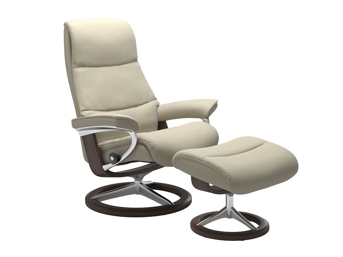 【ストレスレス/Stressless / GOODS】のStressless View Signature / ストレスレス ビュー シグニチャー インテリア・キッズ・メンズ・レディースファッション・服の通販 founy(ファウニー) 　ウッド　Wooden Design　エレガント 上品　Elegant　クッション　Cushion, Throw Pillow　シンプル　Simple, Minimal　スタイリッシュ　Stylish, Fashionable　スプリング　Spring, Spring Collection　フィット　Fit, Slim Fit　フレーム　Frame, Outline　冬　Winter / This Winter　おすすめ　Recommended / Our Picks　ホーム・キャンプ・アウトドア・お取り寄せ　Home Living / Home & Lifestyle / Camping Gear / Outdoor Camping　家具・インテリア　Home Furniture & Interior. Stylish & Functional Living Spaces　チェア・椅子　Seating & Chairs　リクライニングチェア・くつろぎチェア　Recliner Chair　ライトグレー / ウェンゲ|ID: prp329100004967680 ipo3291000000037260560