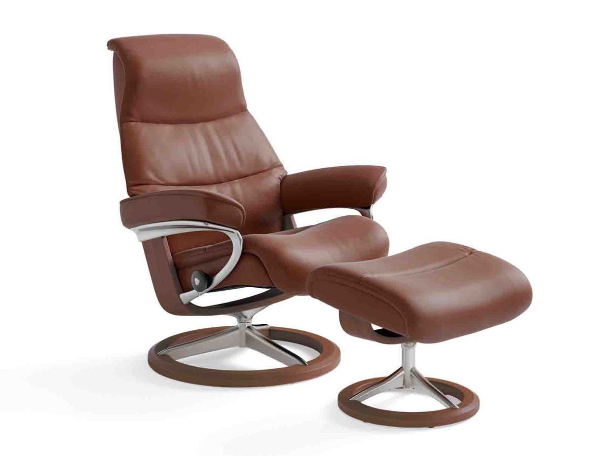【ストレスレス/Stressless / GOODS】のStressless View Signature / ストレスレス ビュー シグニチャー インテリア・キッズ・メンズ・レディースファッション・服の通販 founy(ファウニー) 　ウッド　Wooden Design　エレガント 上品　Elegant　クッション　Cushion, Throw Pillow　シンプル　Simple, Minimal　スタイリッシュ　Stylish, Fashionable　スプリング　Spring, Spring Collection　フィット　Fit, Slim Fit　フレーム　Frame, Outline　冬　Winter / This Winter　おすすめ　Recommended / Our Picks　ホーム・キャンプ・アウトドア・お取り寄せ　Home Living / Home & Lifestyle / Camping Gear / Outdoor Camping　家具・インテリア　Home Furniture & Interior. Stylish & Functional Living Spaces　チェア・椅子　Seating & Chairs　リクライニングチェア・くつろぎチェア　Recliner Chair　コッパー / ウォルナット|ID: prp329100004967680 ipo3291000000037260561