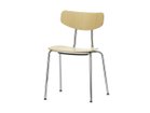 【ヴィトラ/Vitra / GOODS】のMoca / モカ シート & バックレスト:ナチュラルオーク、フレーム:クローム仕上|ID: prp329100004967705 ipo3291000000037260652