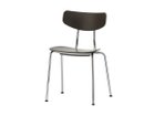 【ヴィトラ/Vitra / GOODS】のMoca / モカ シート & バックレスト:ダークオーク、フレーム:クローム仕上|ID: prp329100004967705 ipo3291000000037260653