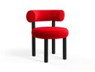 【トム ディクソン/Tom Dixon / GOODS】のFat Dining Chair Wood / ファット ダイニングチェア 木脚 大人の最旬トレンドファッション＆コーディネート founy(ファウニー) 送料無料 Free Shipping クッション Cushion, Throw Pillow フォルム Silhouette, Form ホーム・キャンプ・アウトドア・お取り寄せ Home Living / Home & Lifestyle / Camping Gear / Outdoor Camping 家具・インテリア Home Furniture & Interior. Stylish & Functional Living Spaces チェア・椅子 Seating & Chairs ダイニングチェア・木製チェア Dining Chairs thumbnail 張地:ヒーロー2 0552(CAT2)、フレームブラック|ID: prp329100004967741 ipo3291000000037260797