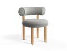 【トム ディクソン/Tom Dixon / GOODS】のFat Dining Chair Wood / ファット ダイニングチェア 木脚 大人の最旬トレンドファッション＆コーディネート founy(ファウニー) 送料無料 Free Shipping クッション Cushion, Throw Pillow フォルム Silhouette, Form ホーム・キャンプ・アウトドア・お取り寄せ Home Living / Home & Lifestyle / Camping Gear / Outdoor Camping 家具・インテリア Home Furniture & Interior. Stylish & Functional Living Spaces チェア・椅子 Seating & Chairs ダイニングチェア・木製チェア Dining Chairs thumbnail 張地:ディヴィナ メランジェ3 0120(CAT3)、フレームナチュラル|ID: prp329100004967741 ipo3291000000037260798