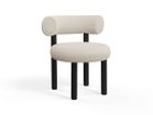 【トム ディクソン/Tom Dixon / GOODS】のFat Dining Chair Wood / ファット ダイニングチェア 木脚 大人の最旬トレンドファッション＆コーディネート founy(ファウニー) 送料無料 Free Shipping クッション Cushion, Throw Pillow フォルム Silhouette, Form ホーム・キャンプ・アウトドア・お取り寄せ Home Living / Home & Lifestyle / Camping Gear / Outdoor Camping 家具・インテリア Home Furniture & Interior. Stylish & Functional Living Spaces チェア・椅子 Seating & Chairs ダイニングチェア・木製チェア Dining Chairs thumbnail 張地:エル 0200(CAT4)、フレームブラック|ID: prp329100004967741 ipo3291000000037260802