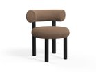 【トム ディクソン/Tom Dixon / GOODS】のFat Dining Chair Wood / ファット ダイニングチェア 木脚 大人の最旬トレンドファッション＆コーディネート founy(ファウニー) 送料無料 Free Shipping クッション Cushion, Throw Pillow フォルム Silhouette, Form ホーム・キャンプ・アウトドア・お取り寄せ Home Living / Home & Lifestyle / Camping Gear / Outdoor Camping 家具・インテリア Home Furniture & Interior. Stylish & Functional Living Spaces チェア・椅子 Seating & Chairs ダイニングチェア・木製チェア Dining Chairs thumbnail 張地:エル 0280(CAT4)、フレームブラック|ID: prp329100004967741 ipo3291000000037260803