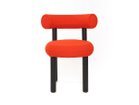 【トム ディクソン/Tom Dixon / GOODS】のFat Dining Chair Wood / ファット ダイニングチェア 木脚 大人の最旬トレンドファッション＆コーディネート founy(ファウニー) 送料無料 Free Shipping クッション Cushion, Throw Pillow フォルム Silhouette, Form ホーム・キャンプ・アウトドア・お取り寄せ Home Living / Home & Lifestyle / Camping Gear / Outdoor Camping 家具・インテリア Home Furniture & Interior. Stylish & Functional Living Spaces チェア・椅子 Seating & Chairs ダイニングチェア・木製チェア Dining Chairs thumbnail 張地:ハリンダル 65 0600(CAT2)、フレームブラック|ID: prp329100004967741 ipo3291000000037260807