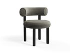 【トム ディクソン/Tom Dixon / GOODS】のFat Dining Chair Wood / ファット ダイニングチェア 木脚 大人の最旬トレンドファッション＆コーディネート founy(ファウニー) 送料無料 Free Shipping クッション Cushion, Throw Pillow フォルム Silhouette, Form ホーム・キャンプ・アウトドア・お取り寄せ Home Living / Home & Lifestyle / Camping Gear / Outdoor Camping 家具・インテリア Home Furniture & Interior. Stylish & Functional Living Spaces チェア・椅子 Seating & Chairs ダイニングチェア・木製チェア Dining Chairs thumbnail 張地:メランジェナップ 0111(CAT3)、フレームブラック|ID: prp329100004967741 ipo3291000000037260814