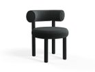 【トム ディクソン/Tom Dixon / GOODS】のFat Dining Chair Wood / ファット ダイニングチェア 木脚 大人の最旬トレンドファッション＆コーディネート founy(ファウニー) 送料無料 Free Shipping クッション Cushion, Throw Pillow フォルム Silhouette, Form ホーム・キャンプ・アウトドア・お取り寄せ Home Living / Home & Lifestyle / Camping Gear / Outdoor Camping 家具・インテリア Home Furniture & Interior. Stylish & Functional Living Spaces チェア・椅子 Seating & Chairs ダイニングチェア・木製チェア Dining Chairs thumbnail 張地:メランジェナップ 0191(CAT3)、フレームブラック|ID: prp329100004967741 ipo3291000000037260815
