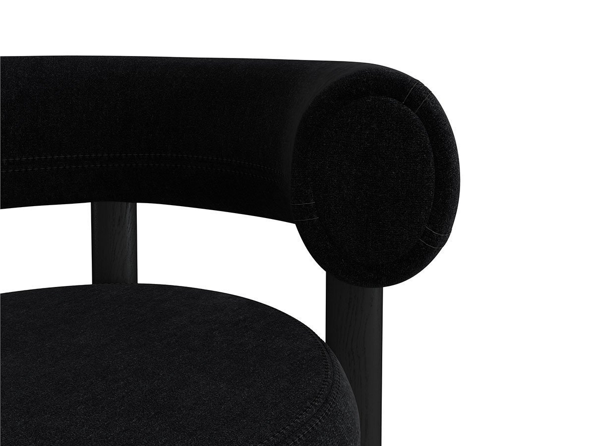 【トム ディクソン/Tom Dixon / GOODS】のFat Dining Chair Wood / ファット ダイニングチェア 木脚 インテリア・キッズ・メンズ・レディースファッション・服の通販 founy(ファウニー) 　送料無料　Free Shipping　クッション　Cushion, Throw Pillow　フォルム　Silhouette, Form　ホーム・キャンプ・アウトドア・お取り寄せ　Home Living / Home & Lifestyle / Camping Gear / Outdoor Camping　家具・インテリア　Home Furniture & Interior. Stylish & Functional Living Spaces　チェア・椅子　Seating & Chairs　ダイニングチェア・木製チェア　Dining Chairs　張地:ジェントル2 0193(CAT5)|ID: prp329100004967741 ipo3291000000037260821