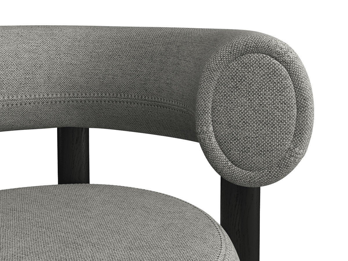 【トム ディクソン/Tom Dixon / GOODS】のFat Dining Chair Wood / ファット ダイニングチェア 木脚 インテリア・キッズ・メンズ・レディースファッション・服の通販 founy(ファウニー) 　送料無料　Free Shipping　クッション　Cushion, Throw Pillow　フォルム　Silhouette, Form　ホーム・キャンプ・アウトドア・お取り寄せ　Home Living / Home & Lifestyle / Camping Gear / Outdoor Camping　家具・インテリア　Home Furniture & Interior. Stylish & Functional Living Spaces　チェア・椅子　Seating & Chairs　ダイニングチェア・木製チェア　Dining Chairs　張地:ハリンダル 65 0110(CAT2)|ID: prp329100004967741 ipo3291000000037260823