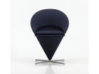 【ヴィトラ/Vitra / GOODS】のCone Chair / コーン チェア 張地:オラ 06 ダークブルー(ファブリック F40)、ベース:ステンレススチールブラッシュド|ID: prp329100004967760 ipo3291000000037260868