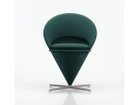 【ヴィトラ/Vitra / GOODS】のCone Chair / コーン チェア 張地:ボロ 26 フォレスト(ファブリック F60)、ベース:ステンレススチールブラッシュド|ID: prp329100004967760 ipo3291000000037260869
