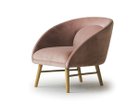 【ウドゥン ストーリーズ/WOODEN STORIES / GOODS】のPOD chair / ポッド チェア 張地:velutto 118-023 blush(レンジ1)、脚部ライトオーク|ID: prp329100004967765 ipo3291000000037260882