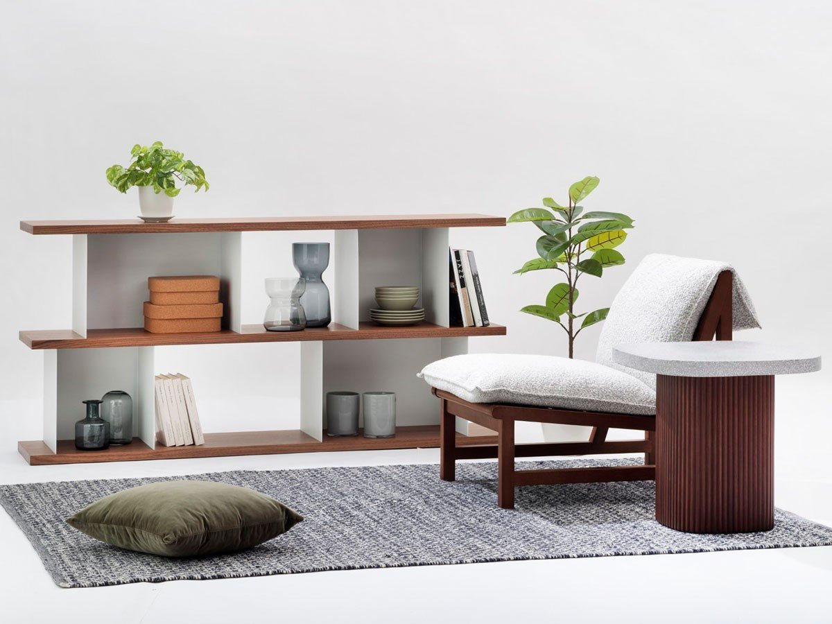 【ウドゥン ストーリーズ/WOODEN STORIES / GOODS】のCANTALOUPE chair / カンタループ チェア インテリア・キッズ・メンズ・レディースファッション・服の通販 founy(ファウニー) 　コンパクト　Compact, Small Size　ホーム・キャンプ・アウトドア・お取り寄せ　Home Living / Home & Lifestyle / Camping Gear / Outdoor Camping　家具・インテリア　Home Furniture & Interior. Stylish & Functional Living Spaces　チェア・椅子　Seating & Chairs　ラウンジチェア・リクライナー　Lounge Chairs / Recliners　ビジェロ 3 ソルト & ペッパー × ウォールナット|ID: prp329100004967787 ipo3291000000037260947