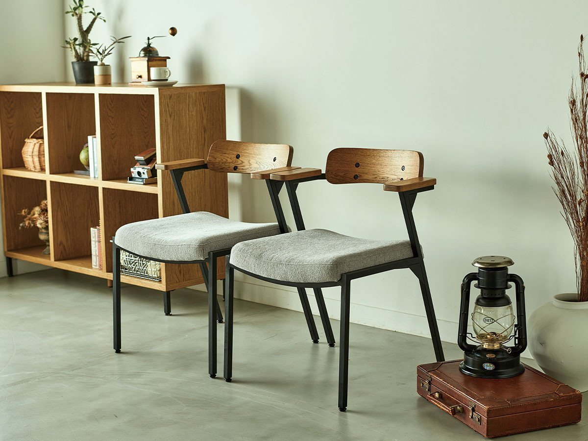 【アドレス/address / GOODS】のDoris chair / ドリス チェア インテリア・キッズ・メンズ・レディースファッション・服の通販 founy(ファウニー) 　送料無料　Free Shipping　テーブル　Table, Dining Table　フィット　Fit, Slim Fit　軽量　Lightweight, Ultra Light　ホーム・キャンプ・アウトドア・お取り寄せ　Home Living / Home & Lifestyle / Camping Gear / Outdoor Camping　家具・インテリア　Home Furniture & Interior. Stylish & Functional Living Spaces　チェア・椅子　Seating & Chairs　ダイニングチェア・木製チェア　Dining Chairs　張地:グレイ|ID: prp329100004967799 ipo3291000000037260986