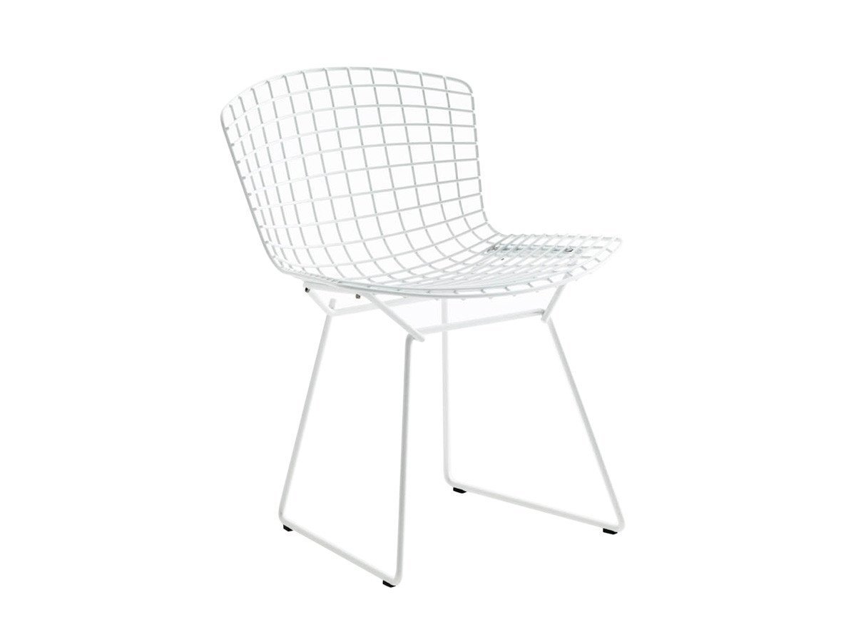 【ノル/Knoll / GOODS】のBertoia Collection Side Chair Unupholstered / ベルトイア コレクション サイドチェア(シートパッドなし) インテリア・キッズ・メンズ・レディースファッション・服の通販 founy(ファニー) 　送料無料　Free Shipping　コレクション　Collection, Seasonal Line　スタイリッシュ　Stylish, Fashionable　フレーム　Frame, Outline　モダン　Modern, Contemporary　ワイヤー　Wire, Wired Bra　ホーム・キャンプ・アウトドア・お取り寄せ　Home Living / Home & Lifestyle / Camping Gear / Outdoor Camping　家具・インテリア　Home Furniture & Interior. Stylish & Functional Living Spaces　チェア・椅子　Seating & Chairs　ダイニングチェア・木製チェア　Dining Chairs　ホワイト|ID: prp329100004967824 ipo3291000000037261077