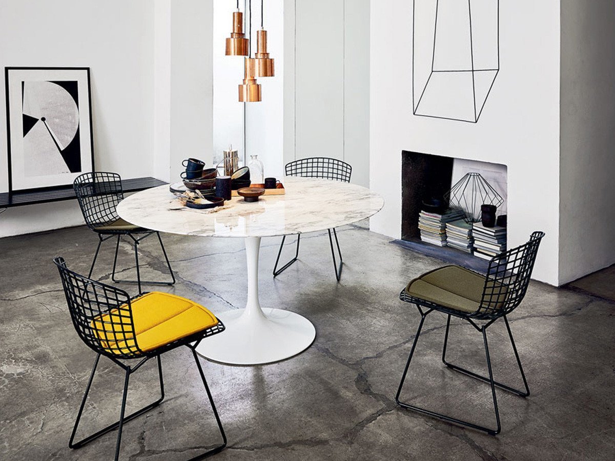 【ノル/Knoll / GOODS】のBertoia Collection Side Chair Unupholstered / ベルトイア コレクション サイドチェア(シートパッドなし) インテリア・キッズ・メンズ・レディースファッション・服の通販 founy(ファニー) 　送料無料　Free Shipping　コレクション　Collection, Seasonal Line　スタイリッシュ　Stylish, Fashionable　フレーム　Frame, Outline　モダン　Modern, Contemporary　ワイヤー　Wire, Wired Bra　ホーム・キャンプ・アウトドア・お取り寄せ　Home Living / Home & Lifestyle / Camping Gear / Outdoor Camping　家具・インテリア　Home Furniture & Interior. Stylish & Functional Living Spaces　チェア・椅子　Seating & Chairs　ダイニングチェア・木製チェア　Dining Chairs　参考イメージ|ID: prp329100004967824 ipo3291000000037261078