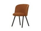 【ヴィトラ/Vitra / GOODS】のMikado Side Chair / ミカド サイドチェア 4レッグ(ウッド) 張地:イロコ 2 15 コニャック(ファブリック F80)、脚部:ダークオーク|ID: prp329100004967899 ipo3291000000037261336