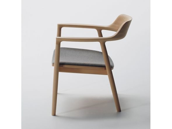 【ヒロシマ/HIROSHIMA / GOODS】のLounge Chair / ラウンジチェア 張座(ビーチ) インテリア・キッズ・メンズ・レディースファッション・服の通販 founy(ファウニー) 　送料無料　Free Shipping　クッション　Cushion, Throw Pillow　ビーチ　Beach, Seaside　ホーム・キャンプ・アウトドア・お取り寄せ　Home Living / Home & Lifestyle / Camping Gear / Outdoor Camping　家具・インテリア　Home Furniture & Interior. Stylish & Functional Living Spaces　チェア・椅子　Seating & Chairs　ラウンジチェア・リクライナー　Lounge Chairs / Recliners　張地:フレームアンスチームドビーチ NL-0(ウレタン樹脂塗装 / ナチュラルホワイト)<&g|ID: prp329100004967929 ipo3291000000037261450
