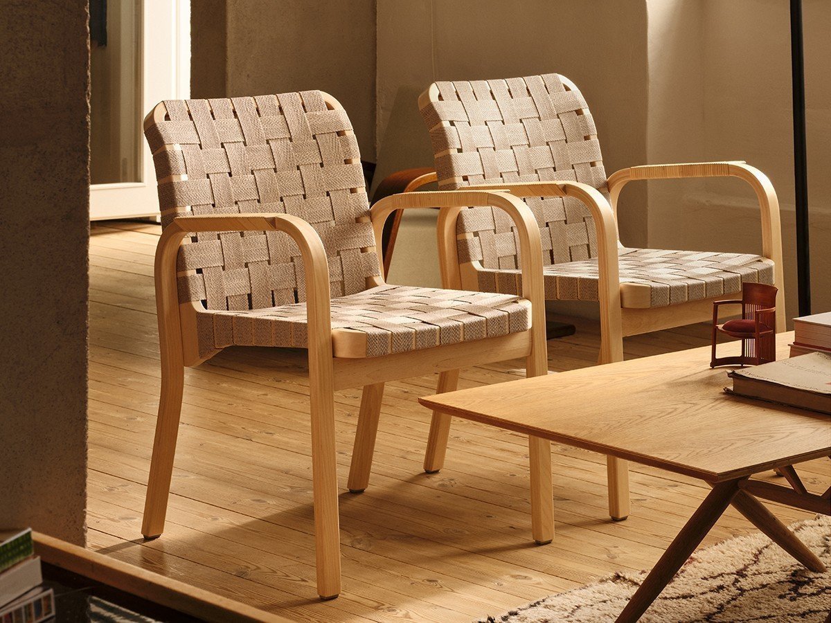 【アルテック/artek / GOODS】のARMCHAIR 45 / アームチェア 45(リネンウェビングテープ / カバーなしアーム) インテリア・キッズ・メンズ・レディースファッション・服の通販 founy(ファウニー) 　キルティング　Quilted, Quilting　コレクション　Collection, Seasonal Line　シンプル　Simple, Minimal　テーブル　Table, Dining Table　デスク　Desk, Work Desk　フレーム　Frame, Outline　リラックス　Relax, Relaxed Fit　送料無料　Free Shipping　ホーム・キャンプ・アウトドア・お取り寄せ　Home Living / Home & Lifestyle / Camping Gear / Outdoor Camping　家具・インテリア　Home Furniture & Interior. Stylish & Functional Living Spaces　チェア・椅子　Seating & Chairs　ダイニングチェア・木製チェア　Dining Chairs　ホーム・キャンプ・アウトドア・お取り寄せ　Home Living / Home & Lifestyle / Camping Gear / Outdoor Camping　家具・インテリア　Home Furniture & Interior. Stylish & Functional Living Spaces　チェア・椅子　Seating & Chairs　アームチェア・アクセントチェア　Armchairs & Accent Chairs　参考イメージ|ID: prp329100004967932 ipo3291000000037261460