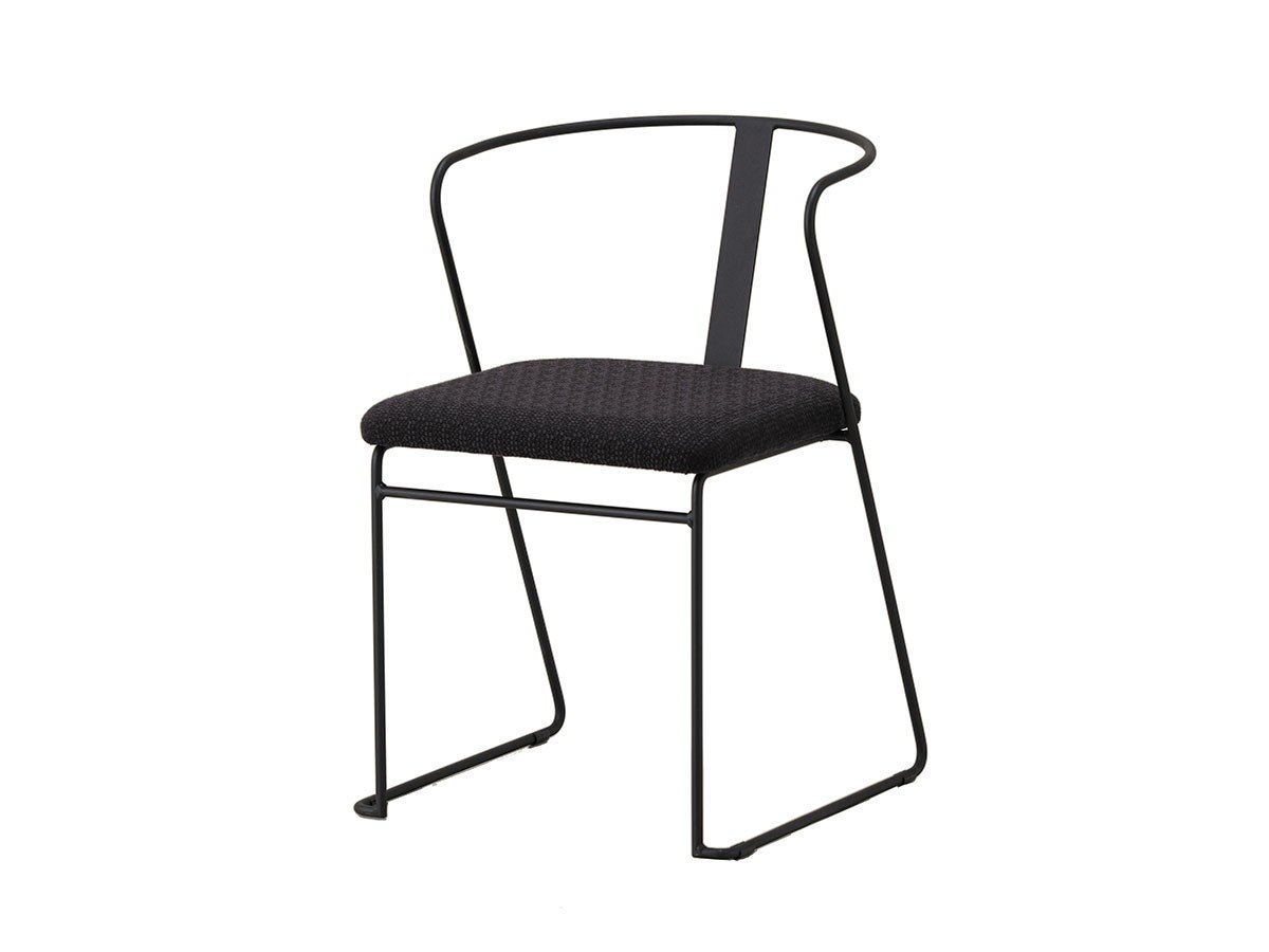 【杉山製作所/Sugiyama Seisakusho / GOODS】のfelice stacking Chair / フェリーチェ スタッキングチェア インテリア・キッズ・メンズ・レディースファッション・服の通販 founy(ファウニー) 　送料無料　Free Shipping　フレーム　Frame, Outline　ホーム・キャンプ・アウトドア・お取り寄せ　Home Living / Home & Lifestyle / Camping Gear / Outdoor Camping　家具・インテリア　Home Furniture & Interior. Stylish & Functional Living Spaces　チェア・椅子　Seating & Chairs　ダイニングチェア・木製チェア　Dining Chairs　張地:ミナモ MI827(Aランク)、フレームサンドブラック|ID: prp329100004967936 ipo3291000000037261470