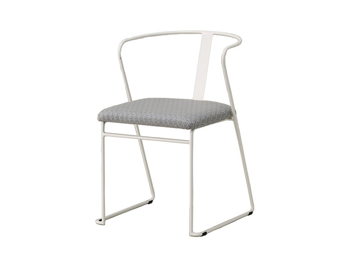 【杉山製作所/Sugiyama Seisakusho / GOODS】のfelice stacking Chair / フェリーチェ スタッキングチェア インテリア・キッズ・メンズ・レディースファッション・服の通販 founy(ファウニー) 　送料無料　Free Shipping　フレーム　Frame, Outline　ホーム・キャンプ・アウトドア・お取り寄せ　Home Living / Home & Lifestyle / Camping Gear / Outdoor Camping　家具・インテリア　Home Furniture & Interior. Stylish & Functional Living Spaces　チェア・椅子　Seating & Chairs　ダイニングチェア・木製チェア　Dining Chairs　張地:ミナモ MI821(Aランク)、フレームサンドホワイト|ID: prp329100004967936 ipo3291000000037261471