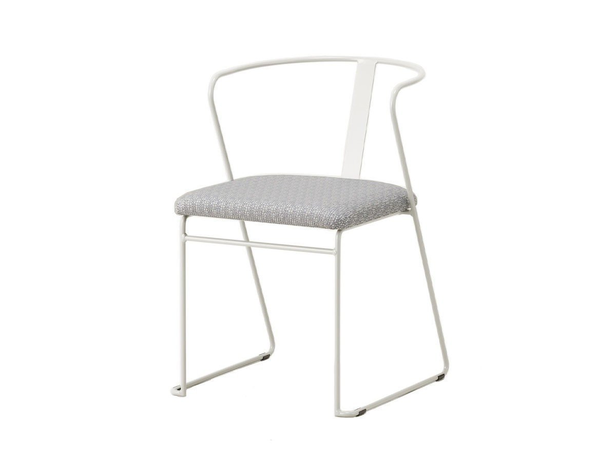 【杉山製作所/Sugiyama Seisakusho / GOODS】のfelice stacking Chair / フェリーチェ スタッキングチェア インテリア・キッズ・メンズ・レディースファッション・服の通販 founy(ファウニー) 　送料無料　Free Shipping　フレーム　Frame, Outline　ホーム・キャンプ・アウトドア・お取り寄せ　Home Living / Home & Lifestyle / Camping Gear / Outdoor Camping　家具・インテリア　Home Furniture & Interior. Stylish & Functional Living Spaces　チェア・椅子　Seating & Chairs　ダイニングチェア・木製チェア　Dining Chairs　張地:ミナモ MI821(Aランク)、フレームサンドシルバー|ID: prp329100004967936 ipo3291000000037261472