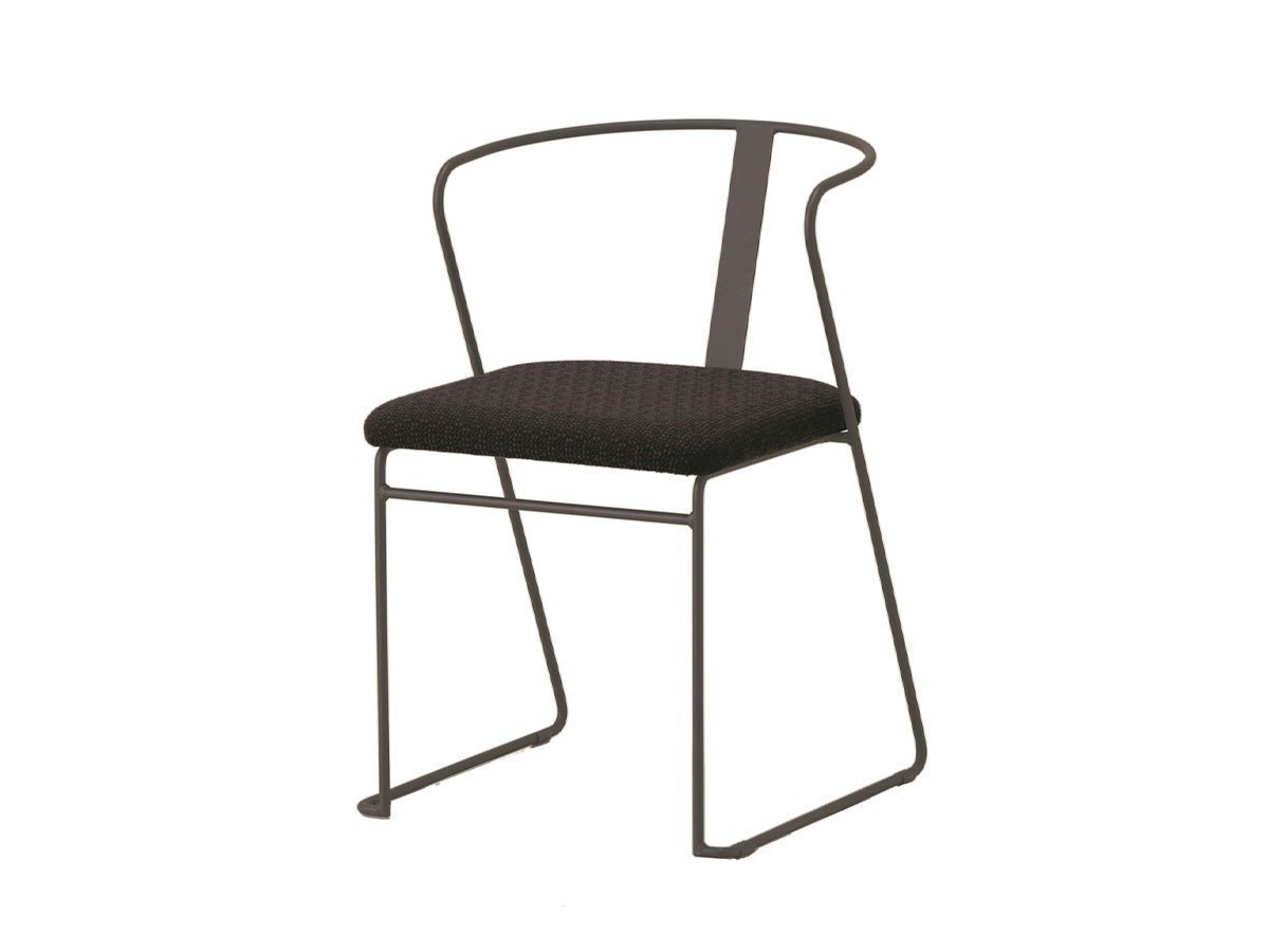 【杉山製作所/Sugiyama Seisakusho / GOODS】のfelice stacking Chair / フェリーチェ スタッキングチェア インテリア・キッズ・メンズ・レディースファッション・服の通販 founy(ファウニー) 　送料無料　Free Shipping　フレーム　Frame, Outline　ホーム・キャンプ・アウトドア・お取り寄せ　Home Living / Home & Lifestyle / Camping Gear / Outdoor Camping　家具・インテリア　Home Furniture & Interior. Stylish & Functional Living Spaces　チェア・椅子　Seating & Chairs　ダイニングチェア・木製チェア　Dining Chairs　張地:ミナモ MI827(Aランク)、フレームサンドダークグレー|ID: prp329100004967936 ipo3291000000037261473