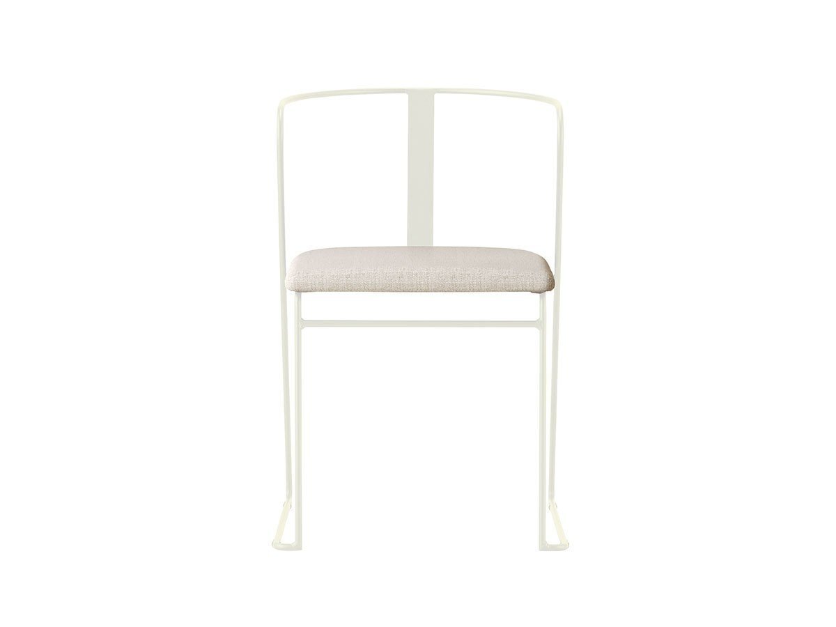 【杉山製作所/Sugiyama Seisakusho / GOODS】のfelice stacking Chair / フェリーチェ スタッキングチェア インテリア・キッズ・メンズ・レディースファッション・服の通販 founy(ファウニー) 　送料無料　Free Shipping　フレーム　Frame, Outline　ホーム・キャンプ・アウトドア・お取り寄せ　Home Living / Home & Lifestyle / Camping Gear / Outdoor Camping　家具・インテリア　Home Furniture & Interior. Stylish & Functional Living Spaces　チェア・椅子　Seating & Chairs　ダイニングチェア・木製チェア　Dining Chairs　張地:ニトラAC UP5521(AAランク)、フレームサンドホワイト|ID: prp329100004967936 ipo3291000000037261478