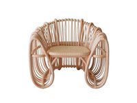【シカダ シツライ ラタン/SHIKADA SHITSURAI RATTAN / GOODS】のKK Series Lounge Chair / 隈研吾シリーズ ラウンジチェア 大人の最旬トレンドファッション＆コーディネート founy(ファウニー) ラタン Rattan, Woven Rattan ホーム・キャンプ・アウトドア・お取り寄せ Home Living / Home & Lifestyle / Camping Gear / Outdoor Camping 家具・インテリア Home Furniture & Interior. Stylish & Functional Living Spaces チェア・椅子 Seating & Chairs ラウンジチェア・リクライナー Lounge Chairs / Recliners |ID:prp329100004967939