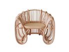 【シカダ シツライ ラタン/SHIKADA SHITSURAI RATTAN / GOODS】のKK Series Lounge Chair / 隈研吾シリーズ ラウンジチェア ナチュラル|ID: prp329100004967939 ipo3291000000037261486