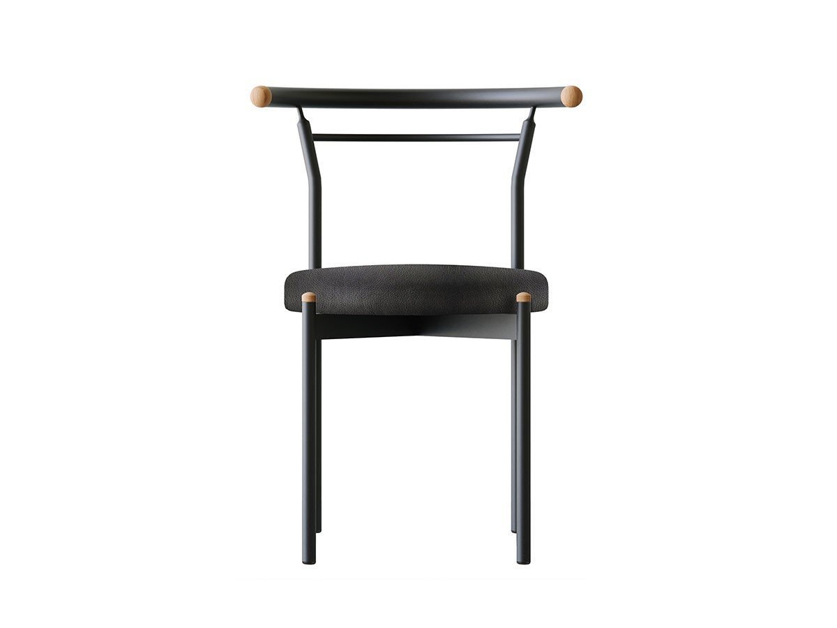【杉山製作所/Sugiyama Seisakusho / GOODS】のROTONDA CHAIR / ロトンダ チェア インテリア・キッズ・メンズ・レディースファッション・服の通販 founy(ファウニー) 　送料無料　Free Shipping　イタリア　Italy　フレーム　Frame, Outline　ホーム・キャンプ・アウトドア・お取り寄せ　Home Living / Home & Lifestyle / Camping Gear / Outdoor Camping　家具・インテリア　Home Furniture & Interior. Stylish & Functional Living Spaces　チェア・椅子　Seating & Chairs　ダイニングチェア・木製チェア　Dining Chairs　張地:サンテリア ブラック 301(Bランク)、フレームサンドブラック|ID: prp329100004967941 ipo3291000000037261492