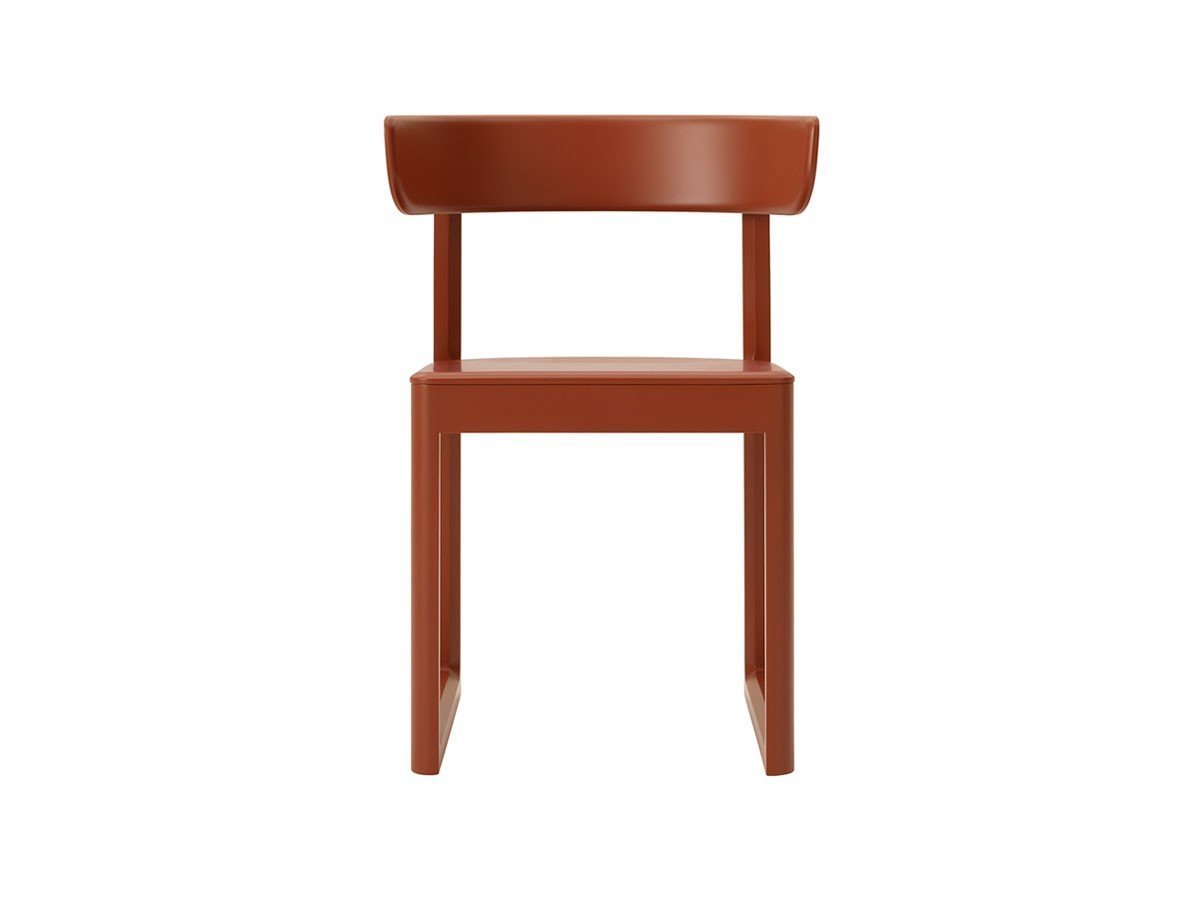 【マルニコレクション/MARUNI COLLECTION / GOODS】のEN Chair / エン チェア 板座 インテリア・キッズ・メンズ・レディースファッション・服の通販 founy(ファウニー) 　送料無料　Free Shipping　シンプル　Simple, Minimal　テーブル　Table, Dining Table　フレーム　Frame, Outline　ループ　Loop, Loop Knit　ホーム・キャンプ・アウトドア・お取り寄せ　Home Living / Home & Lifestyle / Camping Gear / Outdoor Camping　家具・インテリア　Home Furniture & Interior. Stylish & Functional Living Spaces　チェア・椅子　Seating & Chairs　ダイニングチェア・木製チェア　Dining Chairs　ウッドEP-0(マットラスティレッド)|ID: prp329100004967947 ipo3291000000037261518