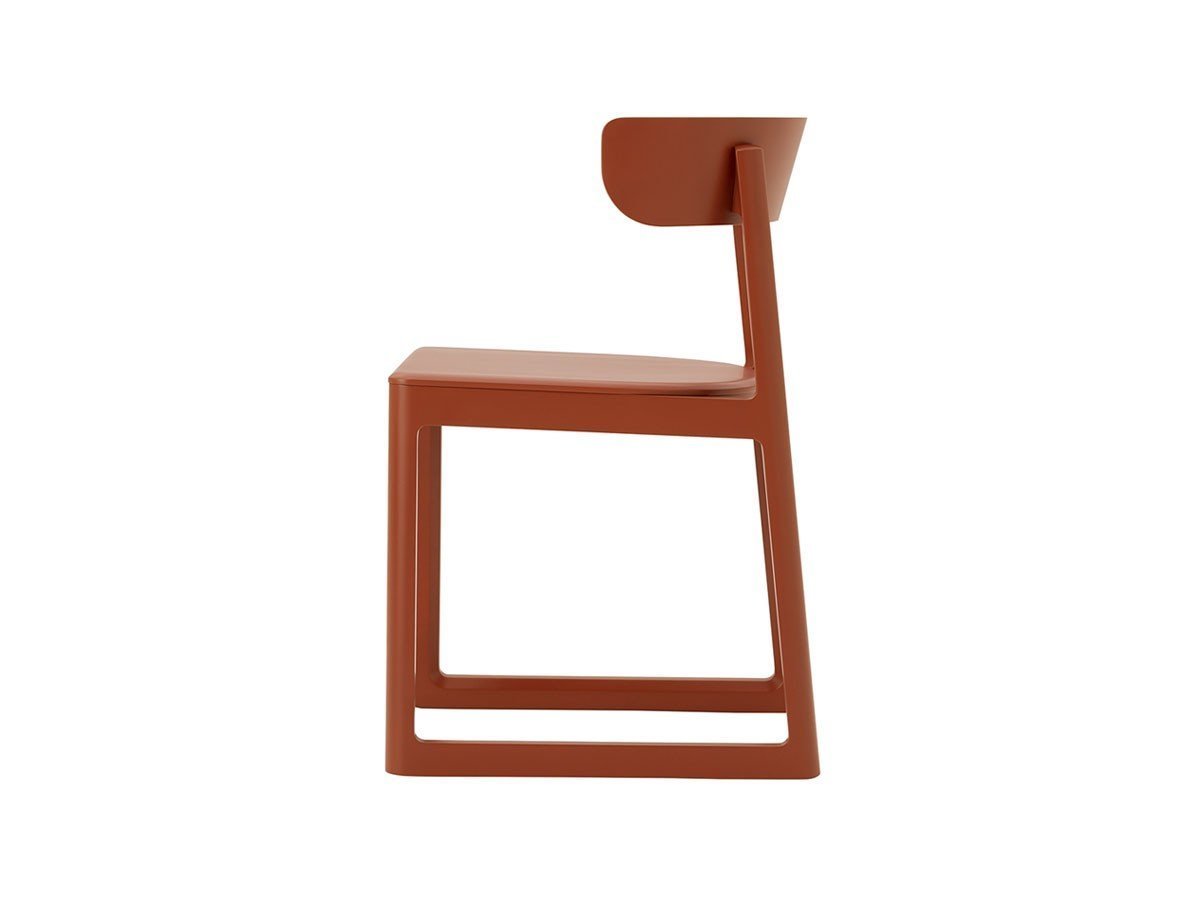 【マルニコレクション/MARUNI COLLECTION / GOODS】のEN Chair / エン チェア 板座 インテリア・キッズ・メンズ・レディースファッション・服の通販 founy(ファウニー) 　送料無料　Free Shipping　シンプル　Simple, Minimal　テーブル　Table, Dining Table　フレーム　Frame, Outline　ループ　Loop, Loop Knit　ホーム・キャンプ・アウトドア・お取り寄せ　Home Living / Home & Lifestyle / Camping Gear / Outdoor Camping　家具・インテリア　Home Furniture & Interior. Stylish & Functional Living Spaces　チェア・椅子　Seating & Chairs　ダイニングチェア・木製チェア　Dining Chairs　ウッドEP-0(マットラスティレッド)|ID: prp329100004967947 ipo3291000000037261528