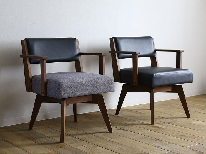 【イージーライフ/Easy Life / GOODS】のCAIN CHAIR / カイン 回転チェア 肘付(ウォールナット材) インテリア・キッズ・メンズ・レディースファッション・服の通販 founy(ファウニー) https://founy.com/ ファブリック Fabric, Textile ホーム・キャンプ・アウトドア・お取り寄せ Home Living / Home & Lifestyle / Camping Gear / Outdoor Camping 家具・インテリア Home Furniture & Interior. Stylish & Functional Living Spaces チェア・椅子 Seating & Chairs ダイニングチェア・木製チェア Dining Chairs |ID: prp329100004967966 ipo3291000000037261572